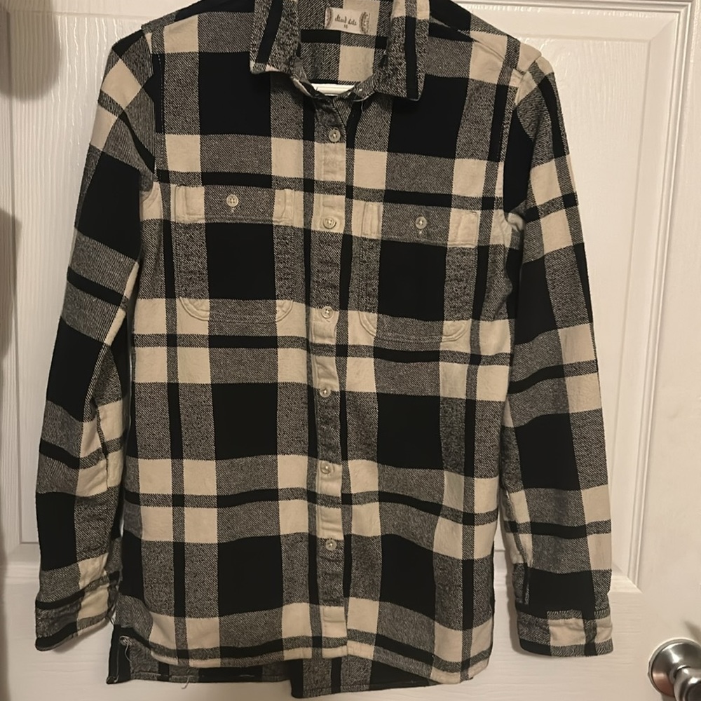 Plaid button up